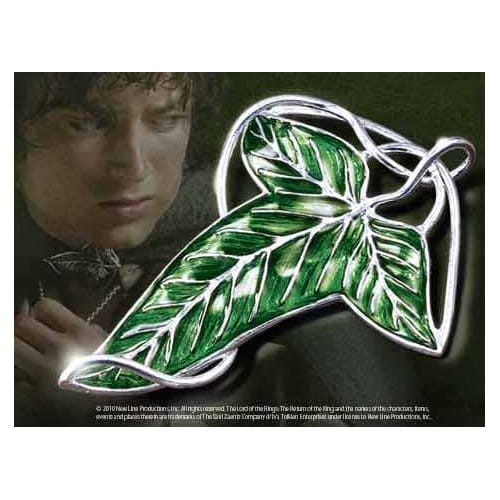Lord of the rings: elven leaf brooch