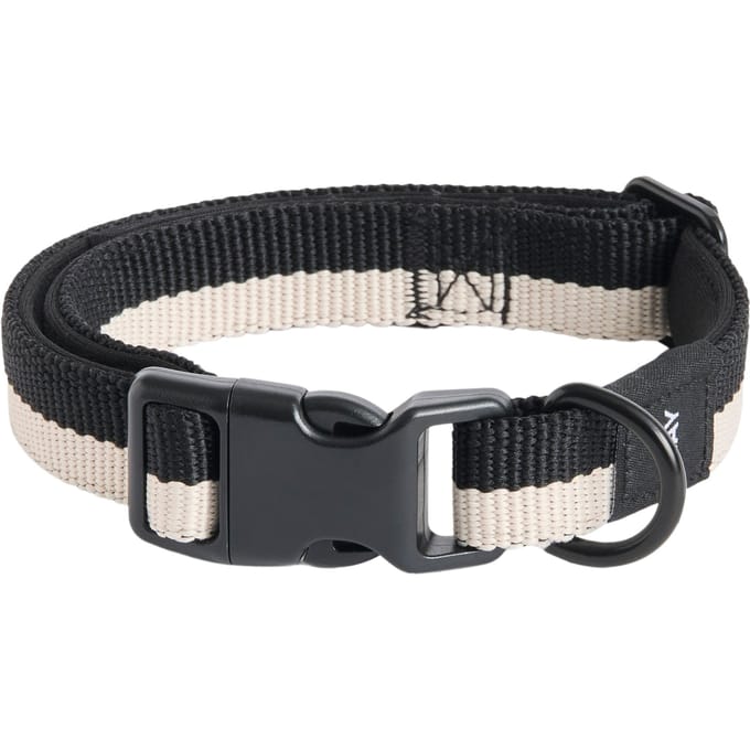 HAY Halsband Dogs Flat - black/white - S/M