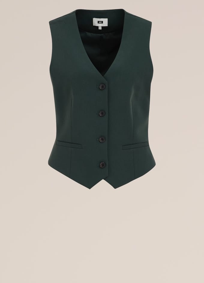 WE Fashion Dames getailleerde gilet