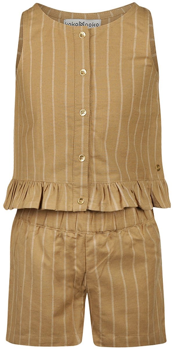 Koko Noko Meisjes Kledingset - Brown
