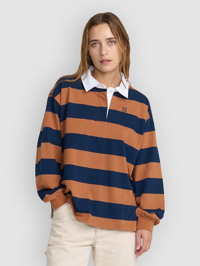 RVCA Academy Rugby Sweater zwart