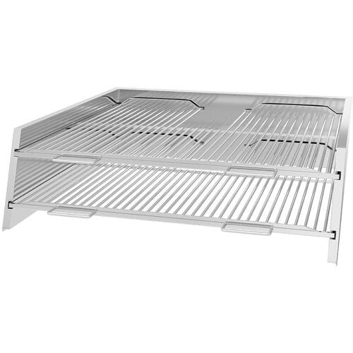 GGM Gastro Roosterschap voor houtskool - houtskoolgrillovens - passend voor CHOE761 zilver