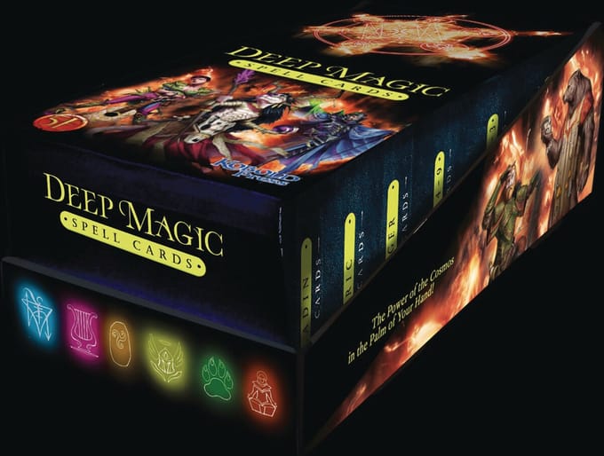 Kobold Press - Deep Magic Spell Cards - Display Box