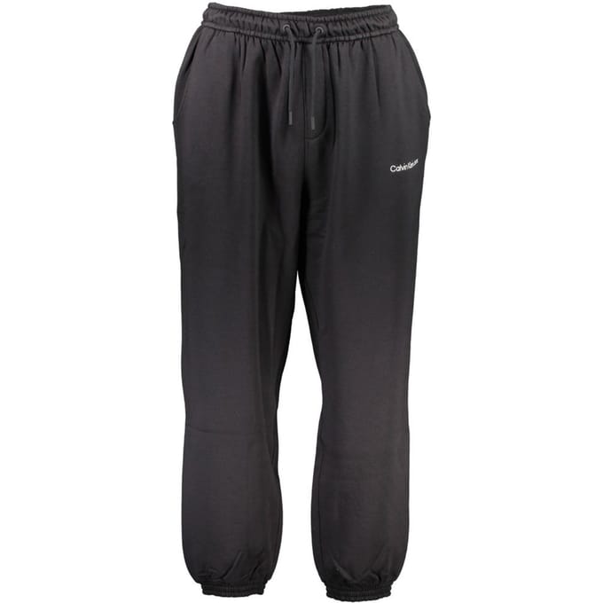 Calvin Klein Zwarte Katoenen Heren Sweaterbroek