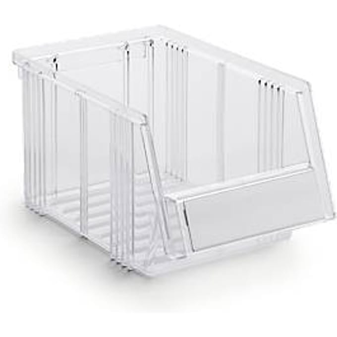 Magazijnlade Serie 1525 Treston - polystyreen - L 250 x B 149 x H 130 mm - 2,7 l - transparant