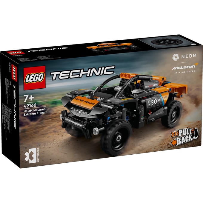 LEGO 42166 Technic NEOM McLaren Extreme E racewagen Speelgoed Auto Voertuig Set