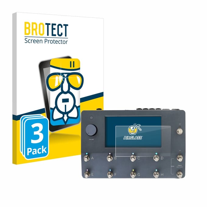 Screenprotector 3 Stuks voor Neural DSP Quad Cortex Beschermglas transparant