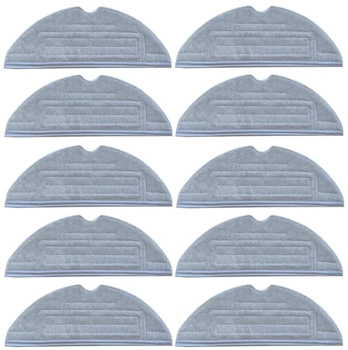 10-pack moppads Geschikt voor Roborock S7/S7 Plus/S7 MaxV/S7 MaxV Ultra