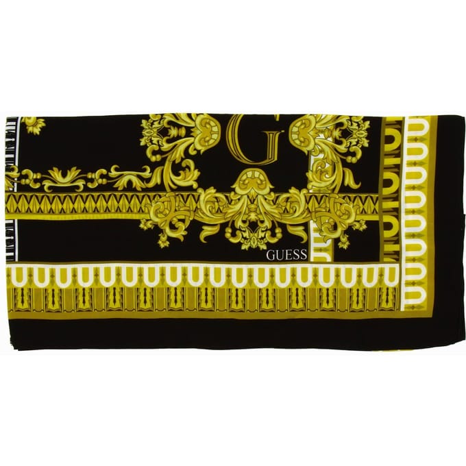Guess, Guess, Textiel Sjaal, AW9041SIL90BLA, Voor Vrouwen yellow