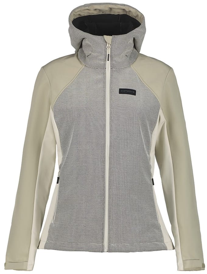 Icepeak Beebe I Softshelljack Beige 38 Vrouw