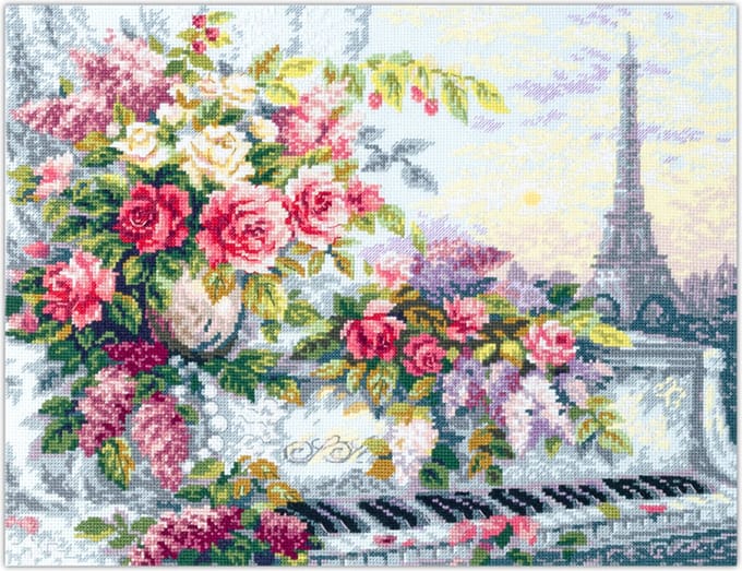 Magic Needle Melodies of Paris borduren (pakket) 520-560