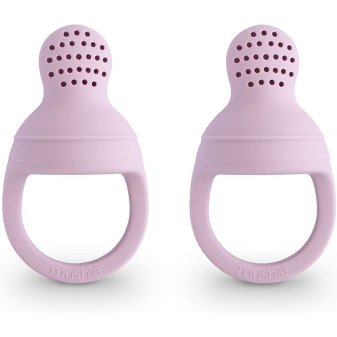 Mushie Fresh Food Feeder Soft Lilac (2 stuks)