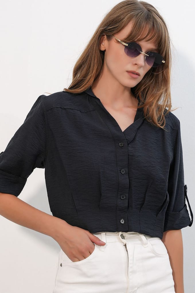 Verkorte Oversized Shirt