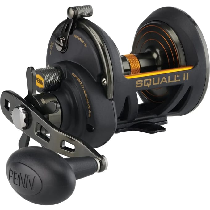 Zeevismolen casting Penn SQLII30SD Squall II