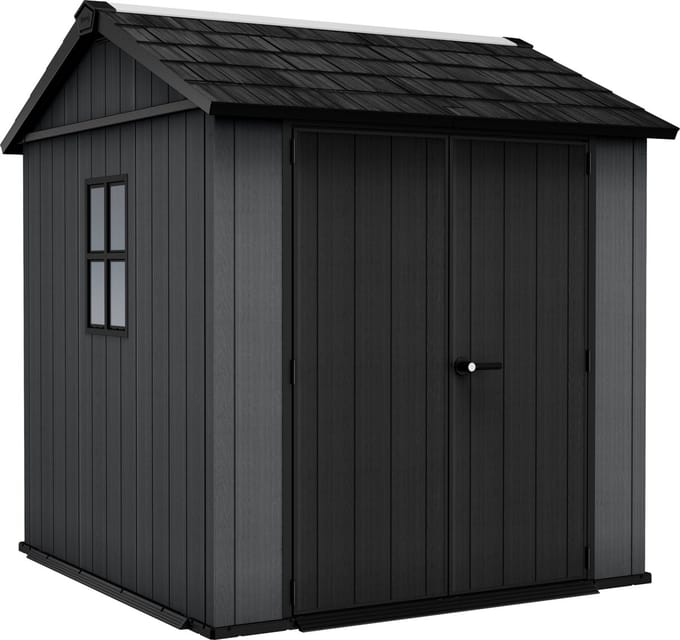 Keter Newton 775 Tuinhuis - 230x223,8x246cm - Grijs