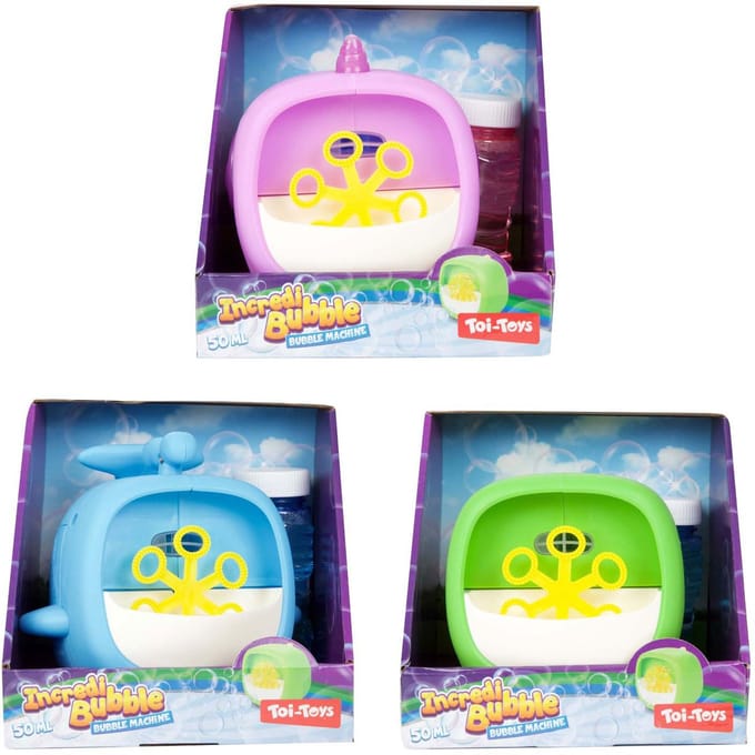 Toi-Toys Incredibubble Bubble Machine Cube