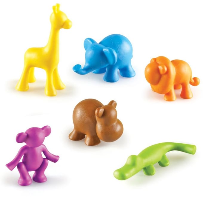 Learning Resources Wild About Animals Jungle Counters® (Set van 72) - 3+