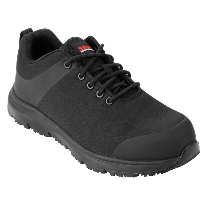 Slipbuster Flyknit Mesh Veiligheidsschoenen Zwart Maat 39