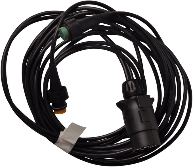 Aspock hoofdkabel - 5 meter lang - 7-polig - voorzien van 2x 5-polige connector