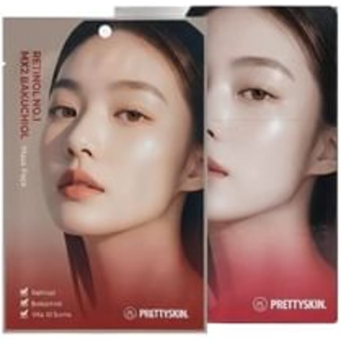 Pretty skin - Retinol No.1 MX2 Bakuchiol Mask Pack Set 25g x 10 sheets