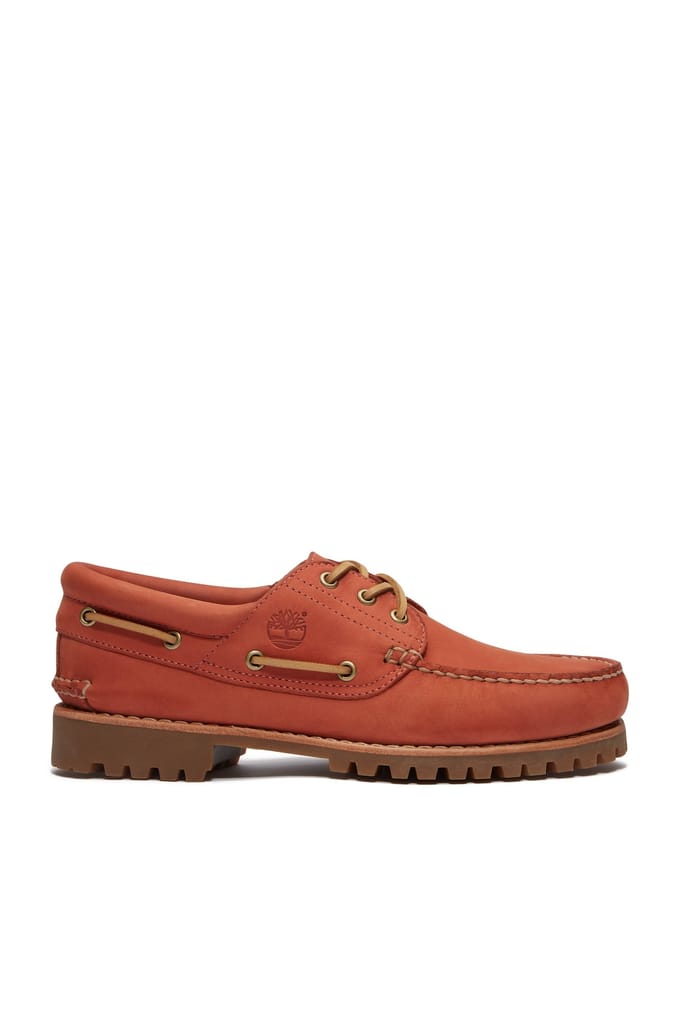 Timberland Authentic Boat Shoe Medium Red Nubuck Taglia: 42 | Scarpe Eleganti Outlet | Uomo | Rosso