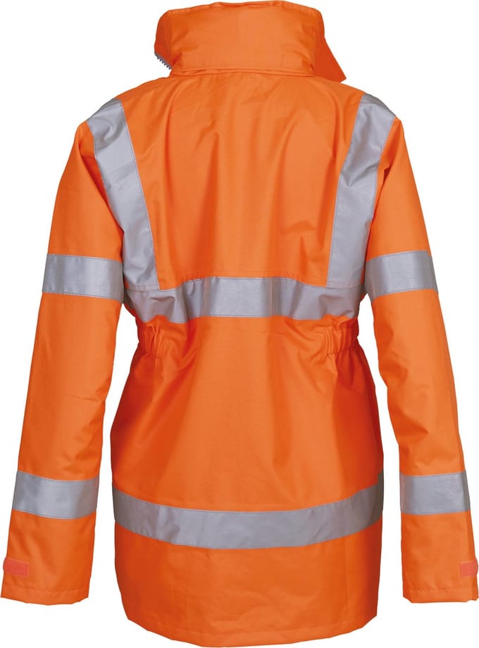 Yoko Hi-Vis ladies' executive jacket YHVP189 - Hi Vis Orange - M