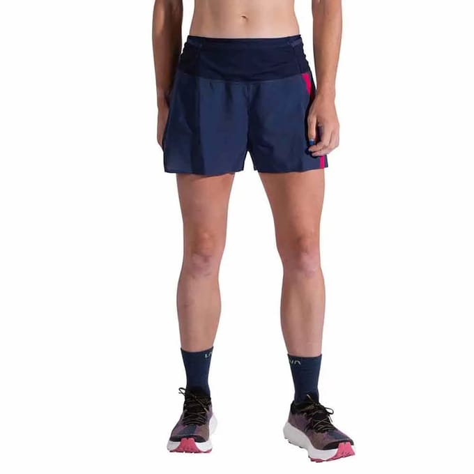 La Sportiva Flow 3´´ Korte Broek Blauw XS Vrouw