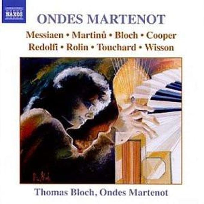 CD THOMAS BLOCH - Ondes Martenot 8555779 Naxos 2004 Japan ObiClassical Gebruikt