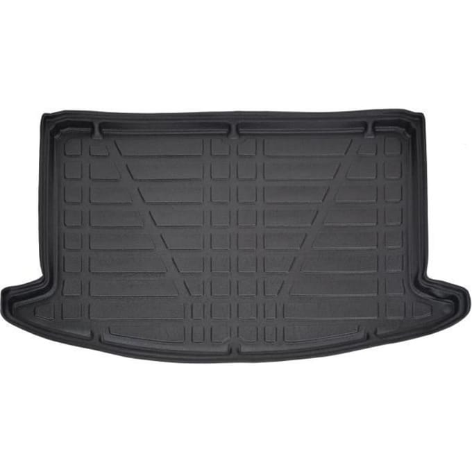 Tapis De Coffre - SCOUTT - Ssangyong Korando - Sur Mesure - 100% Imperméable - Antidérapant noir