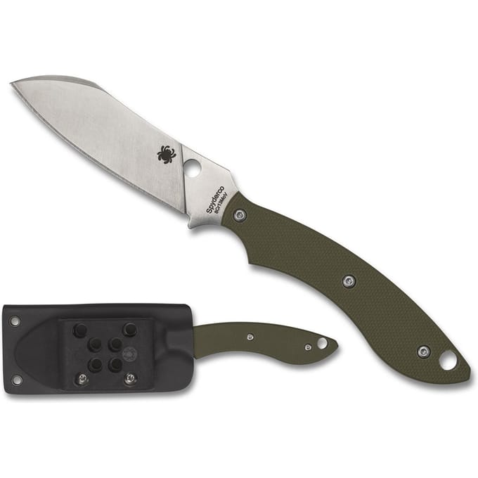 Spyderco stok drop point od green 8cr13m