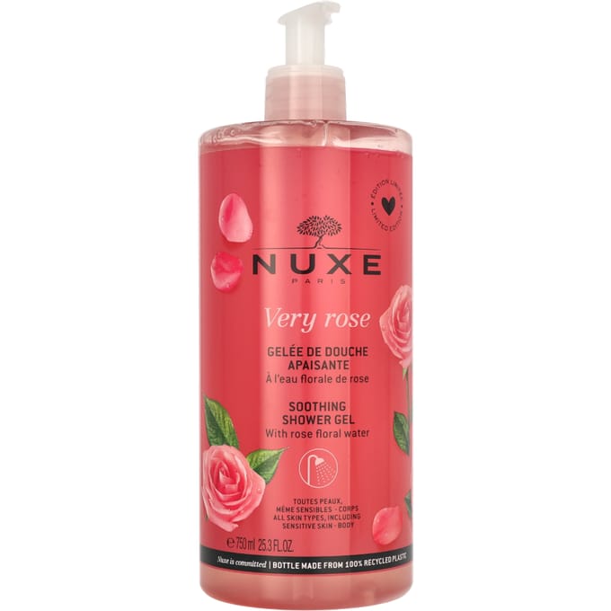 Nuxe Very Rose Soothing Shower Gel - 750 ml