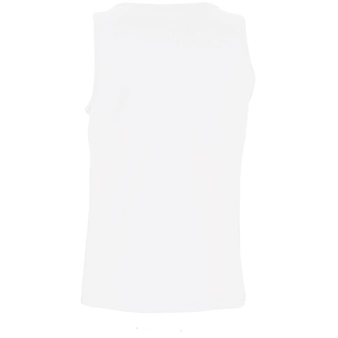 SOLS Heren Justin Mouwloze Tank / Vest Top (Wit)