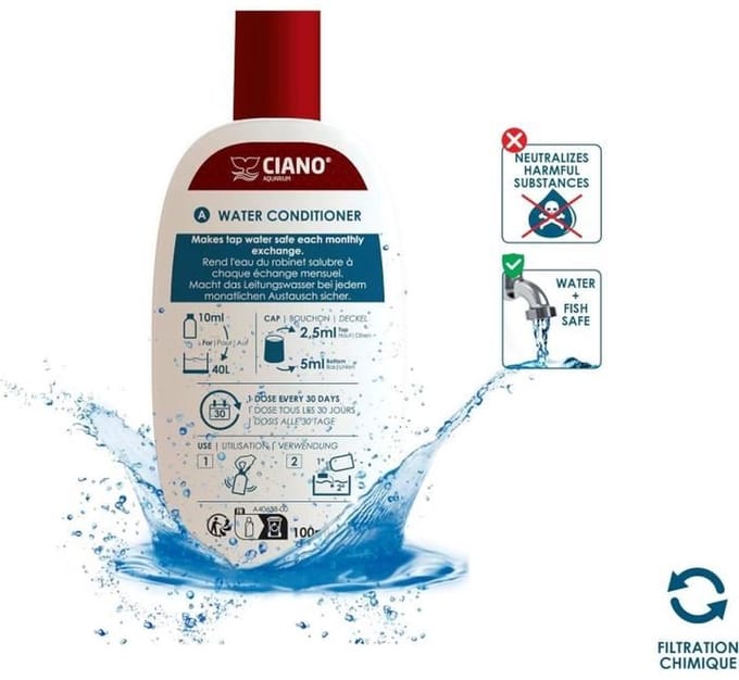 CIANO – Pack Water Care – Aquarium waterbehandeling – 3-delig