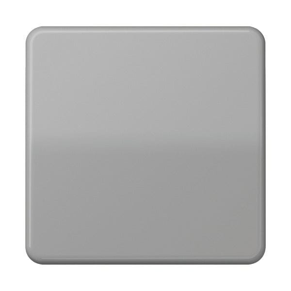 Jung CD590GR Wisselschakelaar, Knop Afdekking 1-voudig Grijs 1 stuk(s)