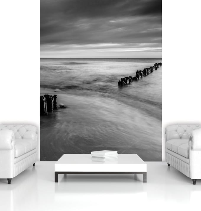 Beach Scene Photo Wallcovering