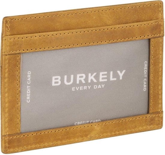 BURKELY Croco Cody CC Holder Creditcardhouder - Geel