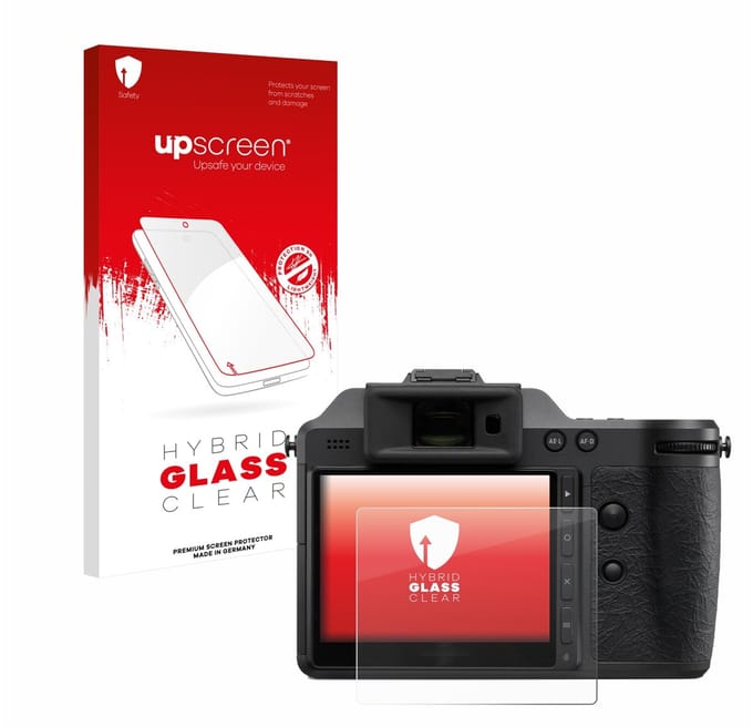 upscreen - Screenprotector voor Hasselblad X2D II 100C - Folie Beschermfolie Beschermglas transparant