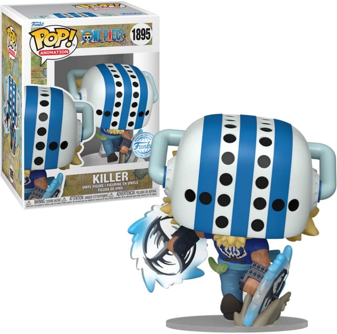 Funko Pop! Animation: One Piece - Killer #1895 Amazon Exclusive