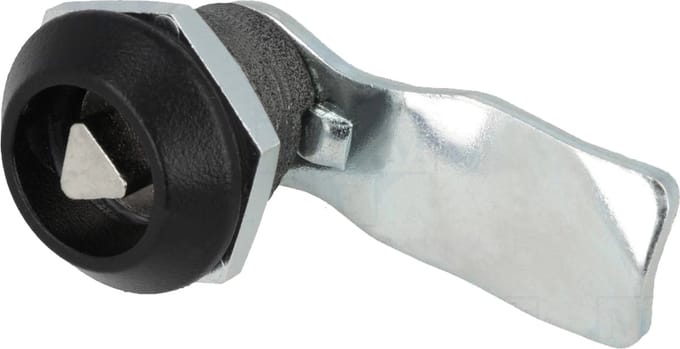 Driehoek T9 kantelslot - 20mm - Gegalvaniseerd - Zwart