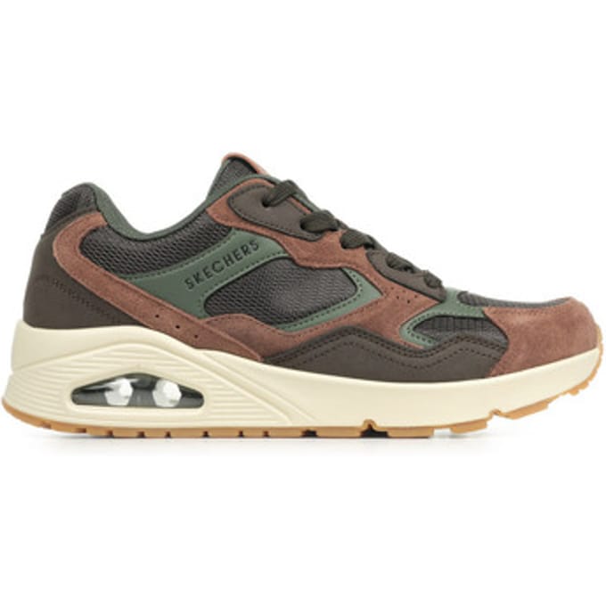Skechers Skechers Uno Sneakers bruin Leer