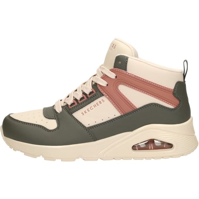 Skechers UNO-HIGH REGARDS Dames Sneakers - Naturel