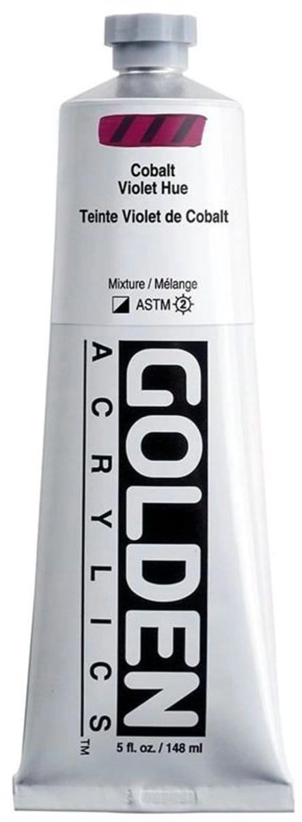 Golden Heavy Body Acrylverf Kobalt Violet Toon 148 ml