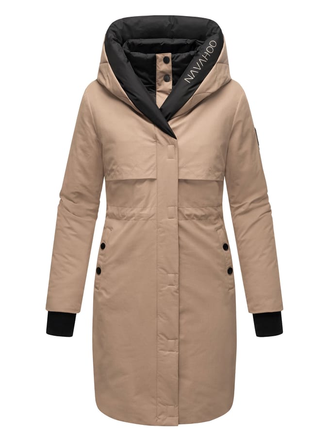 Navahoo dames winterjas Snowelf – Licht & Warm met magneetsluiting
