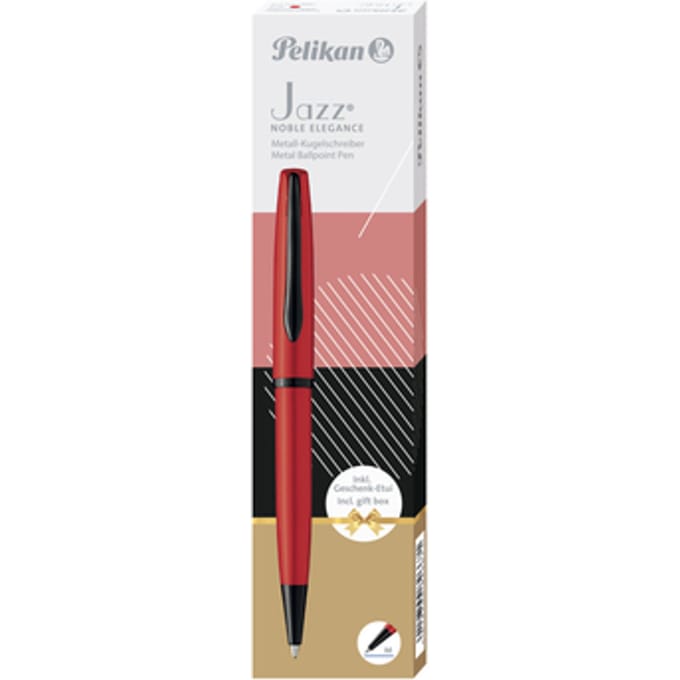 Balpen Pelikan Jazz Noble Elegance K36 medium red
