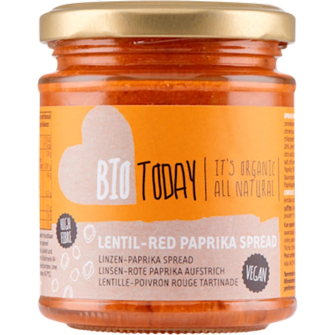 Lentil-red paprika bio