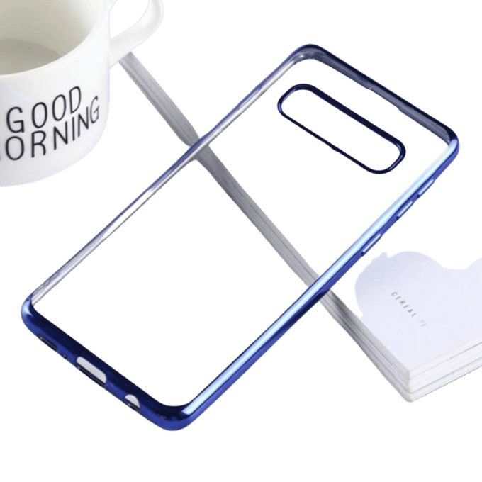 Comfycase Samsung Galaxy S10 Electra Hoesje Blauw