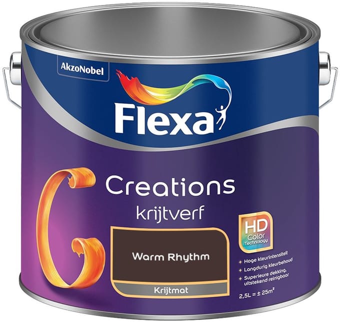 Flexa - Creations Muurverf Krijt - Warm Rhythm - Mengverf - 2,5 L