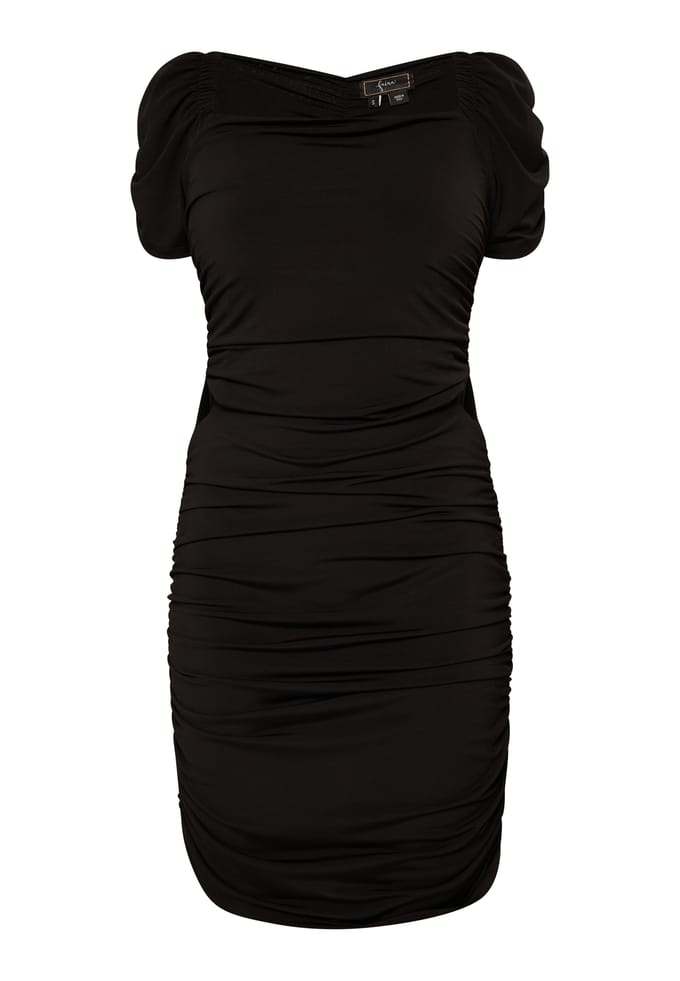 Faina Mini-jurk Dames zwart