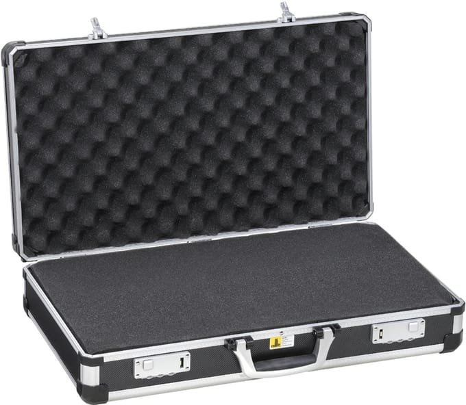 allit Messgerätekoffer AluPlus Protect >C< 60, schwarz ideal für empfindliche Messinstrumente oder Kameras, - 1 Stück (425820)