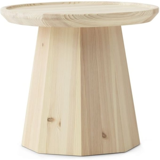 Normann Copenhagen - Pine Bijzettafel - pijnboom - Ø 45 cm - beige